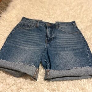 Treasure & Bond foster boyfriend high rise shorts Size 4 0166 S1